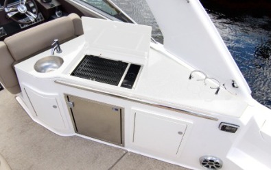 Regal 33 Express, refreshment center