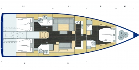 bavaria c57 new boat for sale - clipper marine uk image 1
