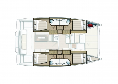 4 Cabins layout 4