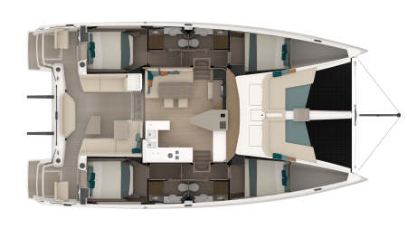 4 Cabins, 4 bathrooms