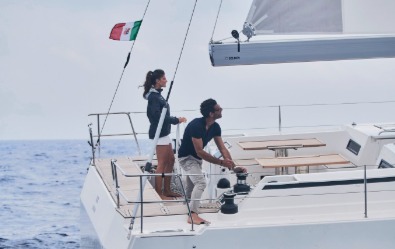 Bavaria C50, sailing