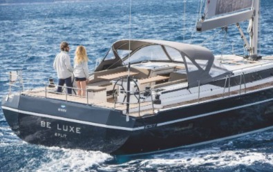 Bavaria C57, self tacking jib