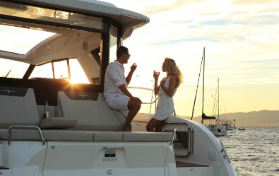 Bavaria S45 HT, deck